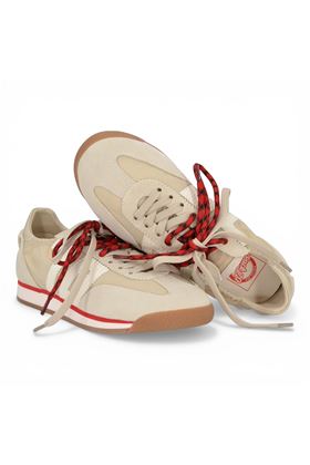 Sneaker donna Back 70 in nylon colore beige. BACK70- | ROCKET A26-116-COTTON SAND